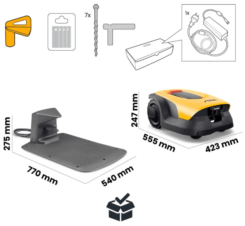STIGA A10v  Kabelfri robotgressklipper