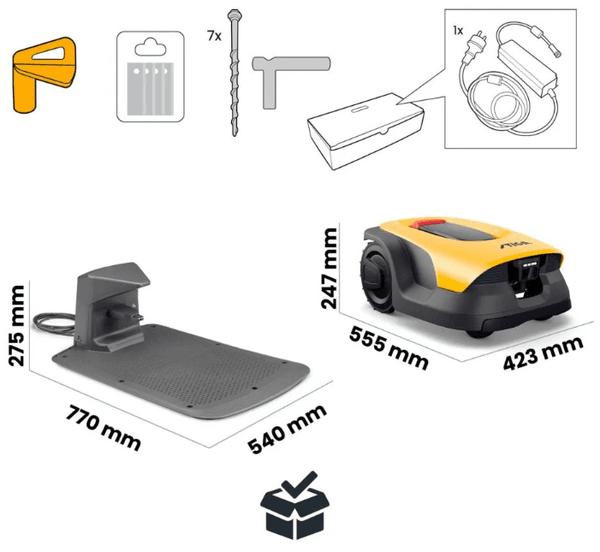 STIGA A 8v kabelfri robotgressklipper