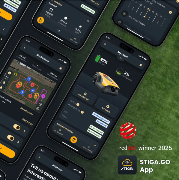 STIGA A 25v kabelfri robotgressklipper